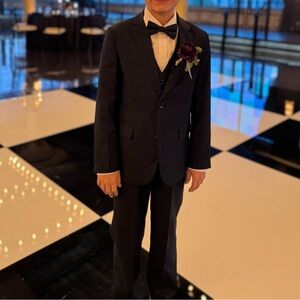 Kids Black Formal Suit